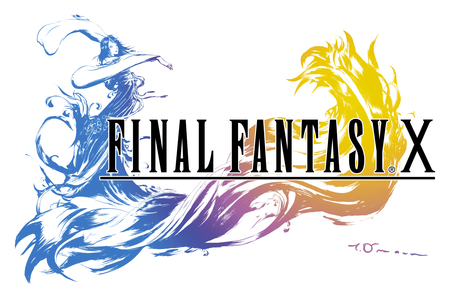 Final Fantasy X логотип